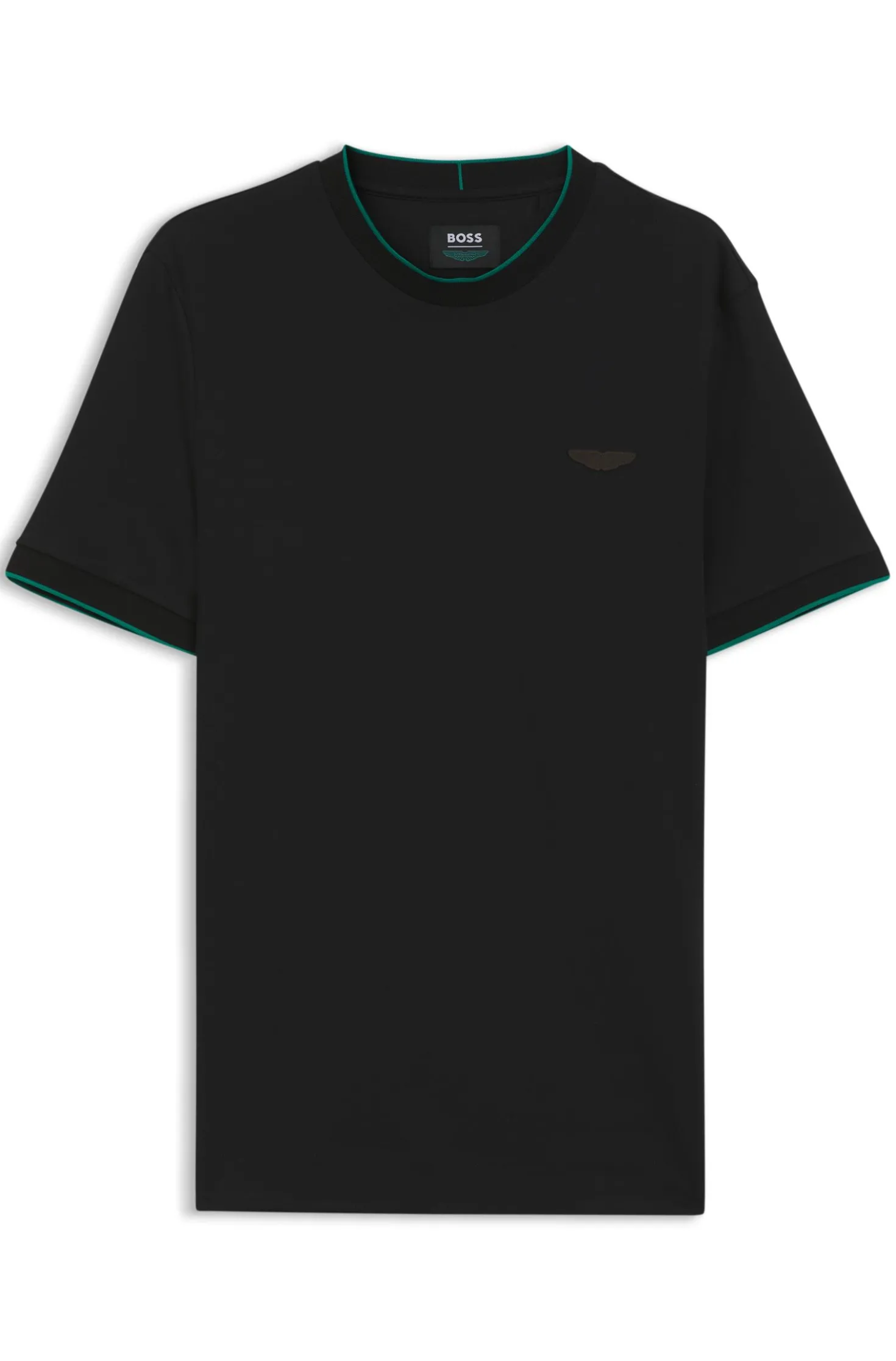 BOSS x ASTON MARTIN T-Shirt aus merzerisierter Baumwolle