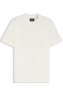 BOSS x ASTON MARTIN T-Shirt aus merzerisierter Baumwolle mit Flügel-Detail