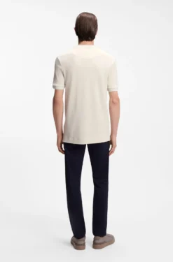 BOSS x ASTON MARTIN T-Shirt aus Wolle-Baumwoll-Jacquard