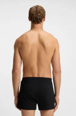 Boxershorts aus Stretch-Baumwolle im Zweierpack