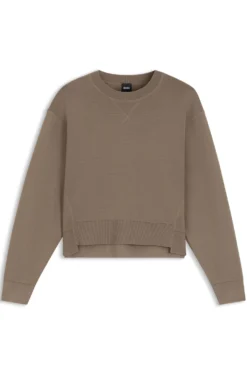 Boxy-Fit Pullover mit Stretch-Anteil