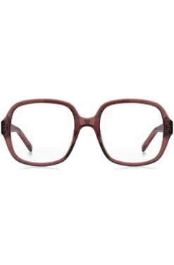 Brillenfassung aus braunem Acetat mit Double-B-Monogramm