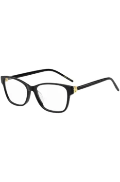 Brillenfassung aus schwarzem Acetat mit Double-B-Monogramm