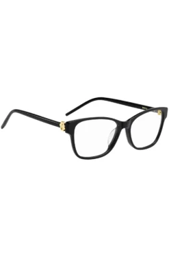 Brillenfassung aus schwarzem Acetat mit Double-B-Monogramm