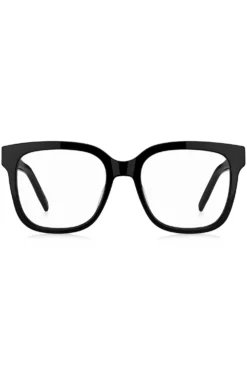 Brillenfassung aus schwarzem Acetat mit Double-B-Monogramm