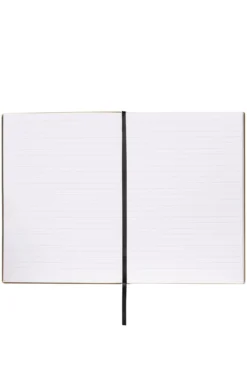 Camelfarbenes DIN-A5-Notizbuch mit Double-B-Monogramm