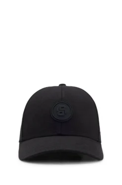 Cap aus Baumwoll-Canvas mit Double-B-Monogramm-Badge
