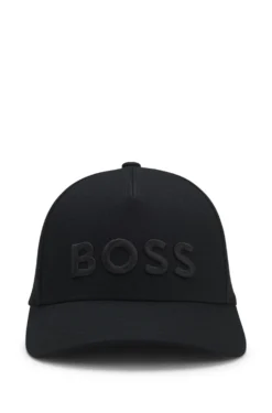 Cap aus Baumwoll-Twill mit Logo-Stickerei