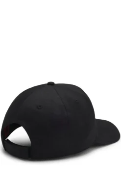 Cap aus Baumwoll-Twill mit Logo-Aufnäher