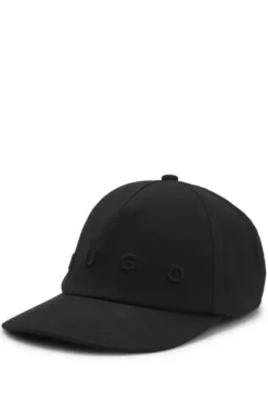 Cap aus Baumwoll-Twill mit Logo-Stickerei