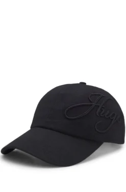 Cap aus Baumwoll-Twill mit Logo-Stickerei