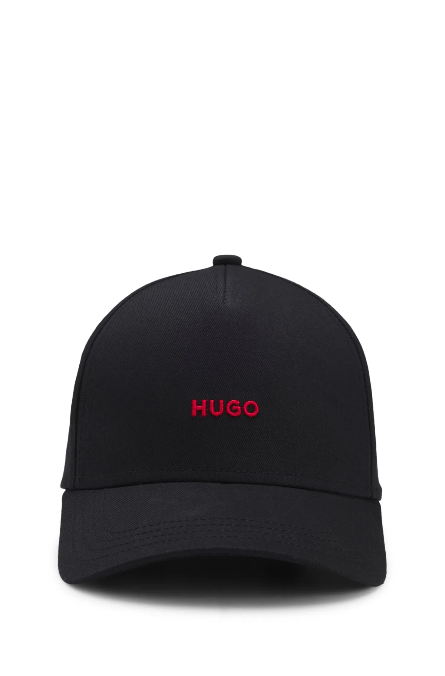 Cap aus Baumwoll-Twill mit Logo-Stickerei