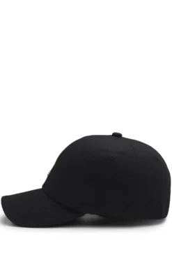 Cap aus Baumwoll-Twill mit Metall-Logo