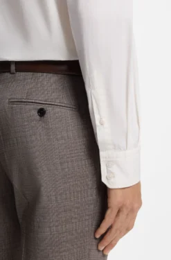 Casual-Fit Hemd im Heritage-Stil aus Baumwoll-Popeline