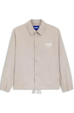 Coach-Jacke aus Baumwoll-Twill