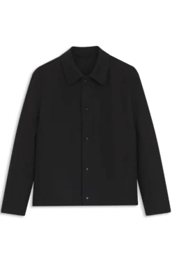 Coach-Jacke aus doppellagiger Baumwolle