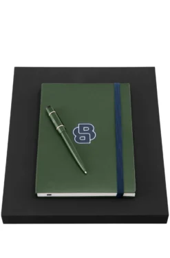 Coordinated A5 notebook and pen set