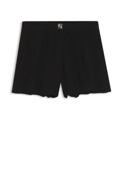 Crepe-Shorts mit Double-B-Monogramm-Schließe