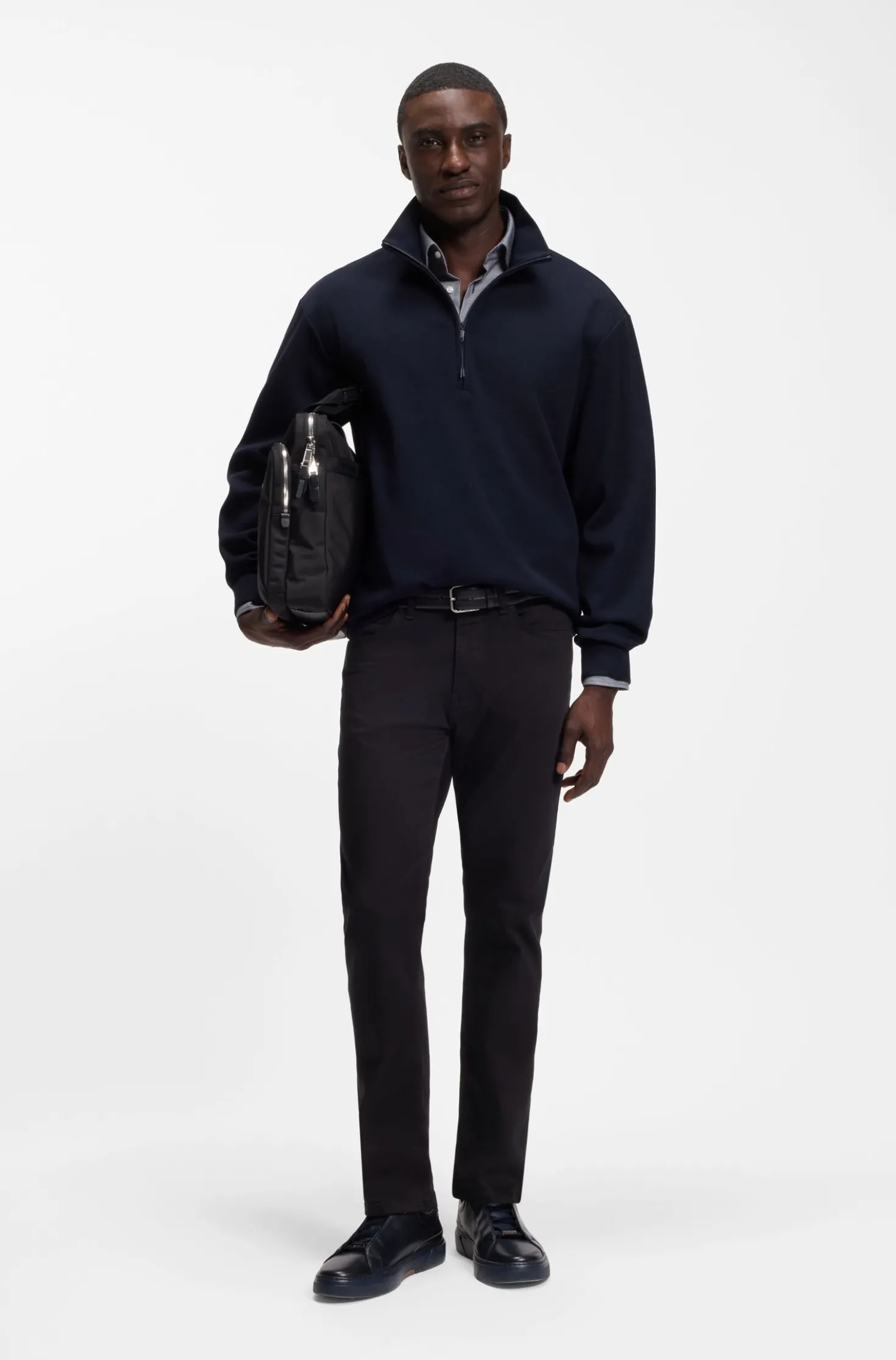 Delaware Slim-Fit Hose aus strapazierfähigem Twill