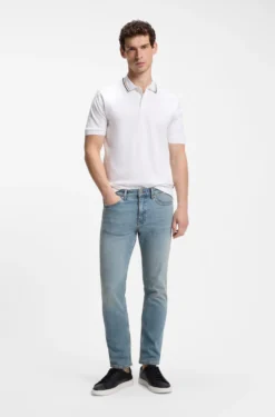 Delaware Slim-Fit Jeans aus bequemem Stretch-Denim in Blau