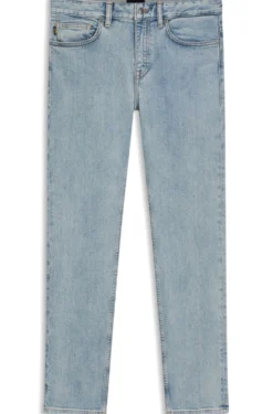 Delaware Slim-Fit Jeans aus bequemem blauem Stretch-Denim