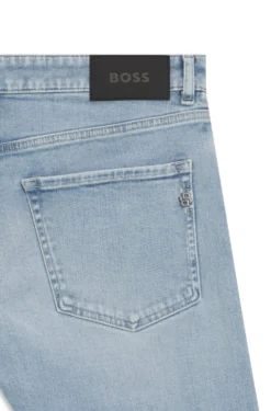 Delaware Slim-Fit Jeans aus blauem Denim