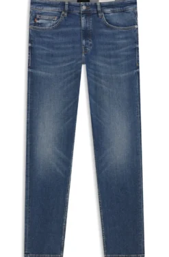 Delaware Slim-Fit Jeans aus blauem Super-Stretch-Denim