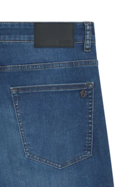 Delaware Slim-Fit Jeans aus blauem Soft-Motion-Denim
