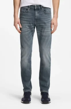 Delaware Slim-Fit Jeans aus elastischem Baumwoll-Denim