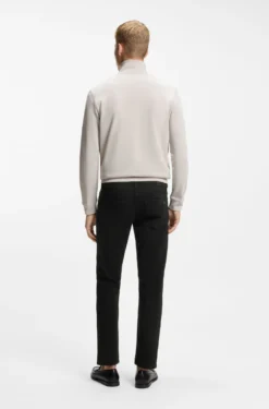 Delaware Slim-Fit Jeans aus komfortablem Stay-Black Stretch-Denim