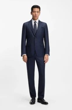 Derbys aus Leder mit Brogue-Details