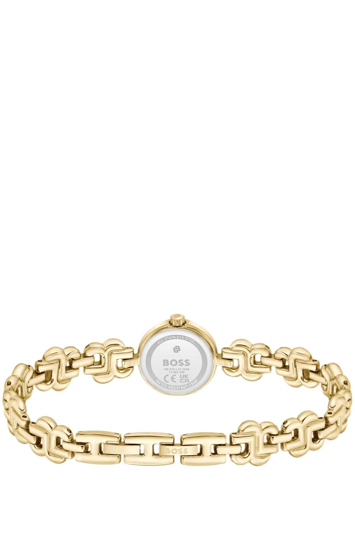 Double B Dressy Uhr mit grünem Zifferblatt und Monogramm-Armband