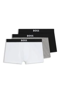 Dreierpack Boxershorts aus Stretch-Baumwolle