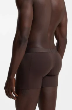 Dreierpack eng anliegende Boxershorts aus Stretch-Baumwolle