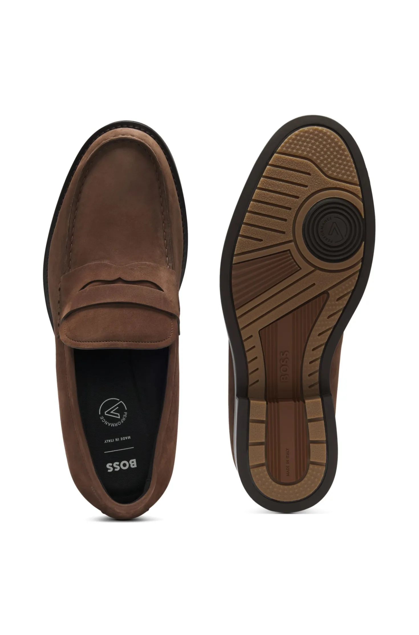 Dressletic Loafer aus Veloursleder