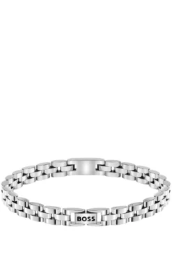 Edelstahlarmband mit Double-B-Monogramm