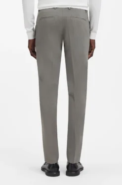 Extra Slim-Fit Popeline-Anzug aus Woll-Mix
