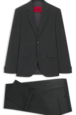 Extra Slim-Fit Zweiteiler aus Woll-Mix