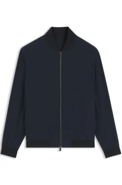 Filigran gemustertes Slim-Fit Sakko aus Stretch-Gewebe