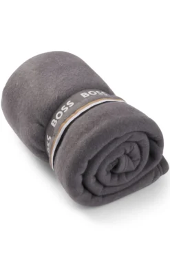 Fleece-Überwurf mit Signature-Streifen-Band