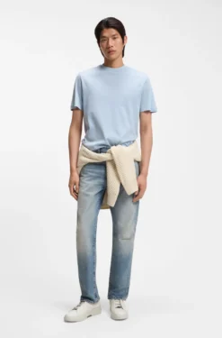 Gary Sneakers aus genarbtem Leder