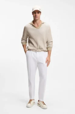 Gary Sneakers mit Canvas-Obermaterial und Lederbesatz