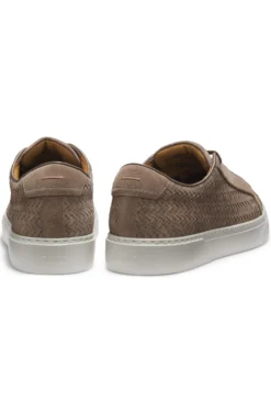 Gary Sneakers mit gewebten Veloursleder-Obermaterial
