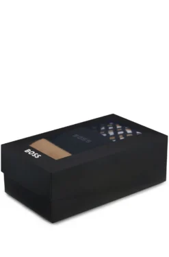 Geschenk-Set mit mittelhohen Socken im Dreierpack