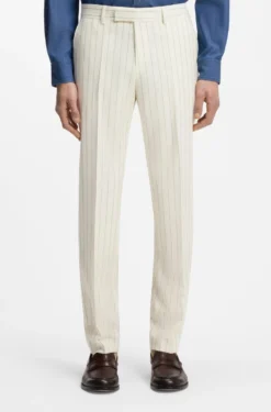 Gestreifter Slim-Fit Zweiteiler