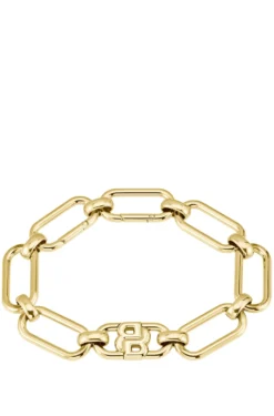 Goldfarbenes Armband mit Double-B-Monogramm