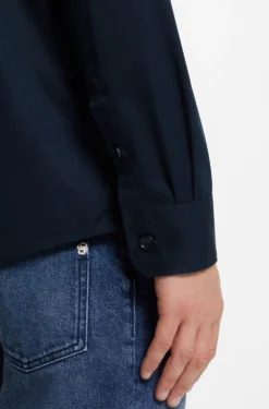 Heritage Casual-Fit Hemd aus kompakter Baumwoll-Popeline