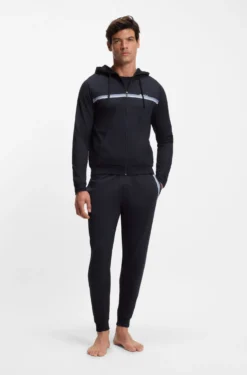 Hoodie aus Baumwoll-Terry mit Reißverschluss