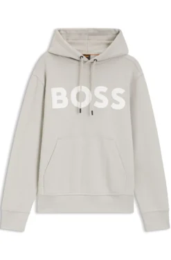 Hoodie aus Baumwoll-Terry mit oversized Logo