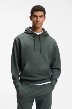 Hoodie aus Baumwoll-Terry mit Logo-Print